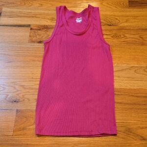 Vibrant Pink Tank Top by Comfort Colors